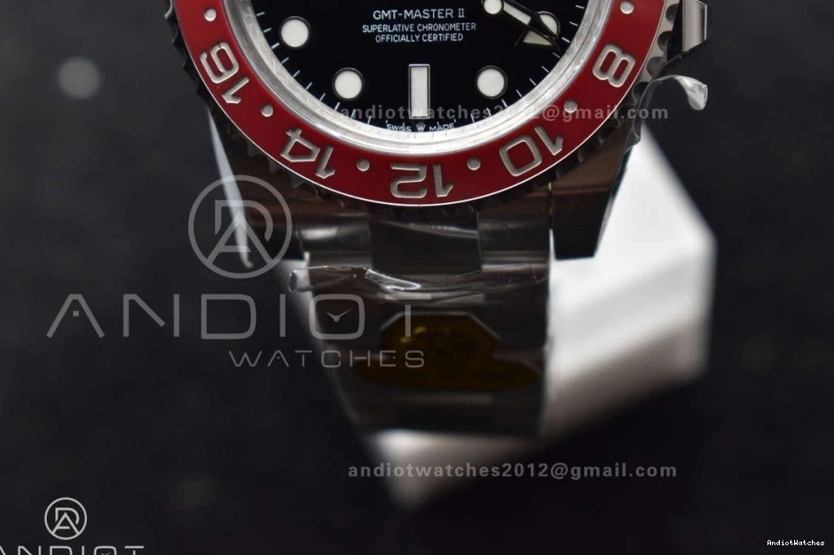 866 CHS Bracelet BLRO Edition Factory Best 1:1 GMT II RelaxedFit Dial VR3285 Oyster Weight Gold Blue Master on Gain 126719 0908